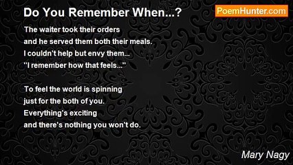 Mary Nagy - Do You Remember When...?