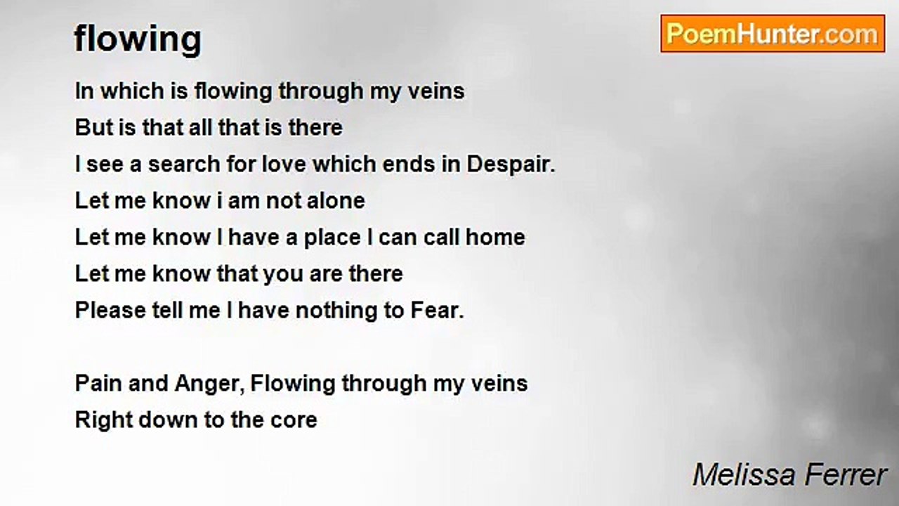 Melissa Ferrer - flowing