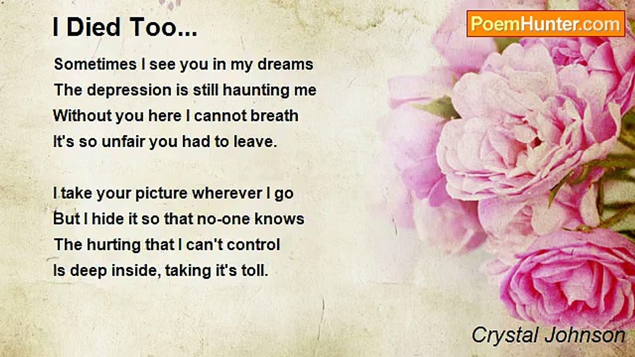 Crystal Johnson - I Died Too...