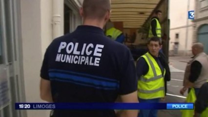 La Police municipale de Limoges déménage à la caserne Marceau (reportage de France 3)