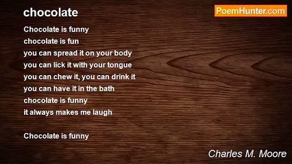 Charles M. Moore - chocolate