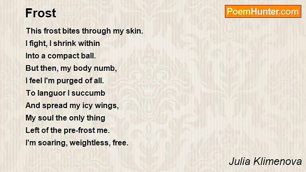 Julia Klimenova - Frost
