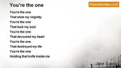 Jake Gassiot - You’re the one