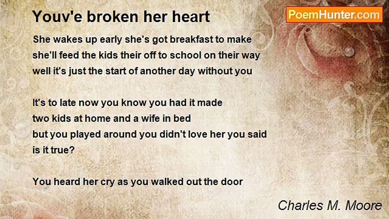 Charles M. Moore - Youv'e broken her heart
