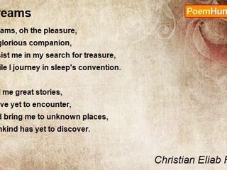 Christian Eliab Ratnam - Dreams