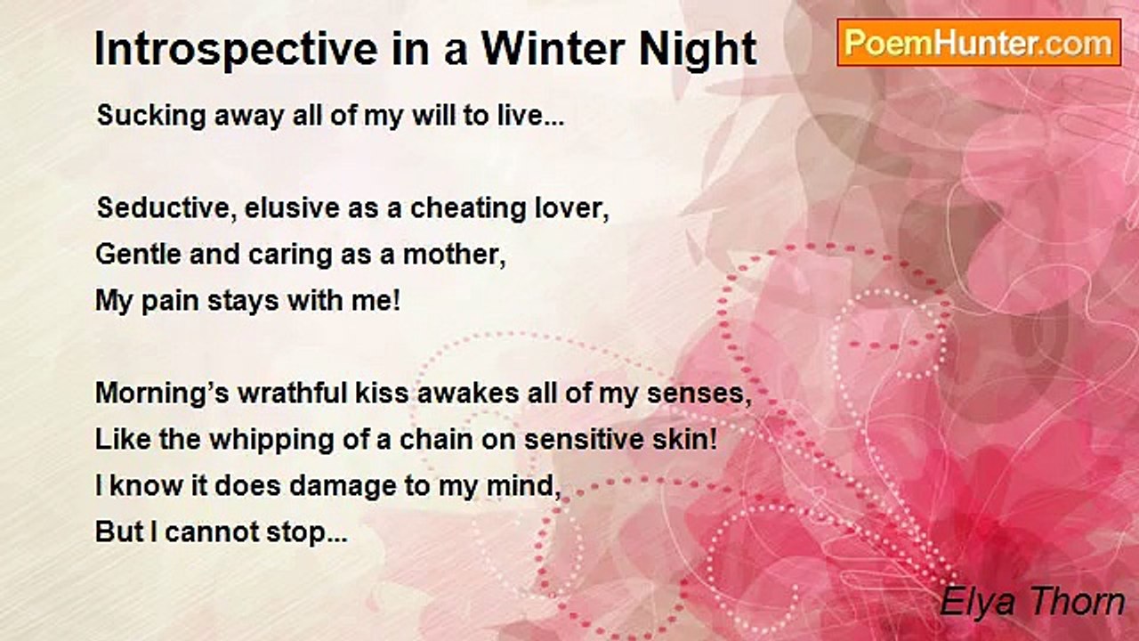 Elya Thorn - Introspective in a Winter Night
