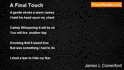 James L Comerford - A Final Touch