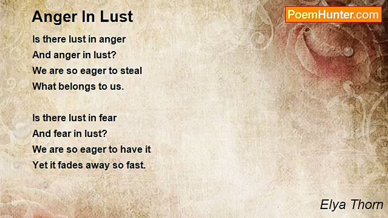 Elya Thorn - Anger In Lust