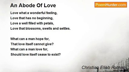 Christian Eliab Ratnam - An Abode Of Love