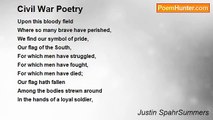 Justin SpahrSummers - Civil War Poetry