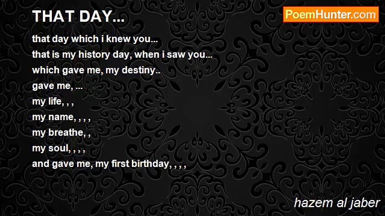 hazem al jaber - THAT DAY...
