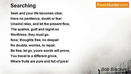 Bob Blackwell - Searching