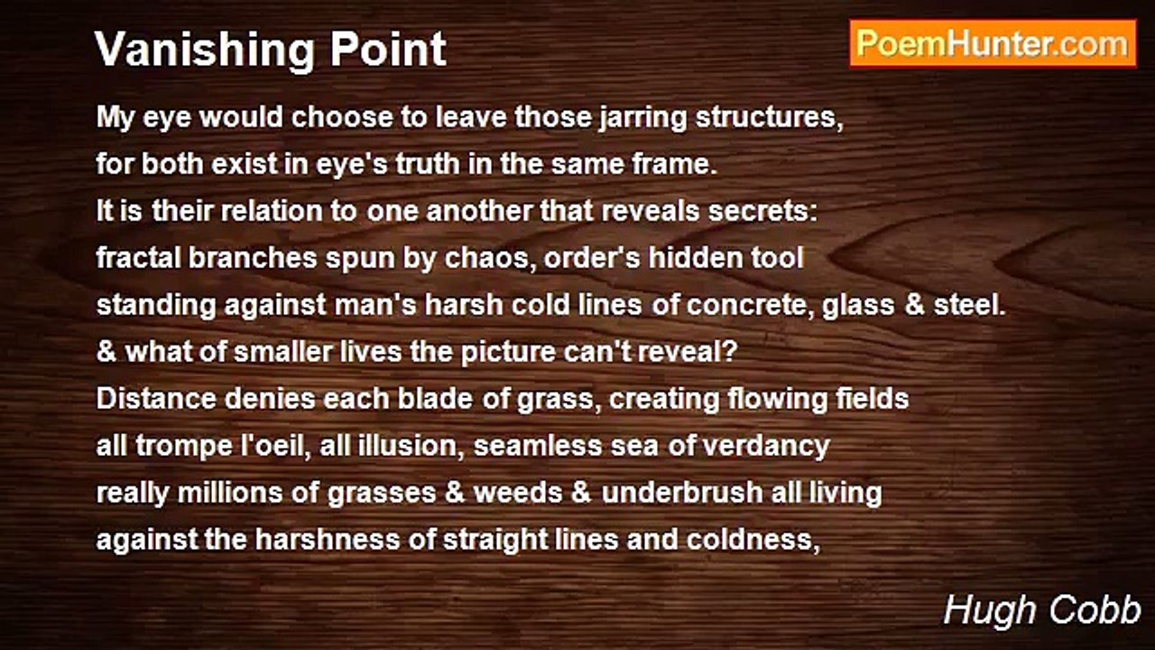 Hugh Cobb - Vanishing Point