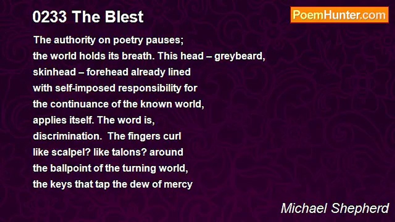 Michael Shepherd - 0233 The Blest
