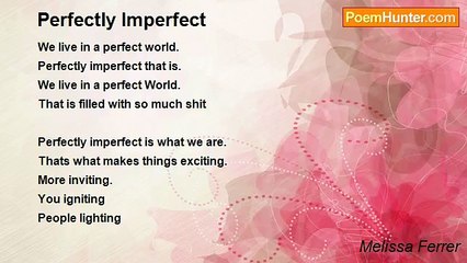 Melissa Ferrer - Perfectly Imperfect