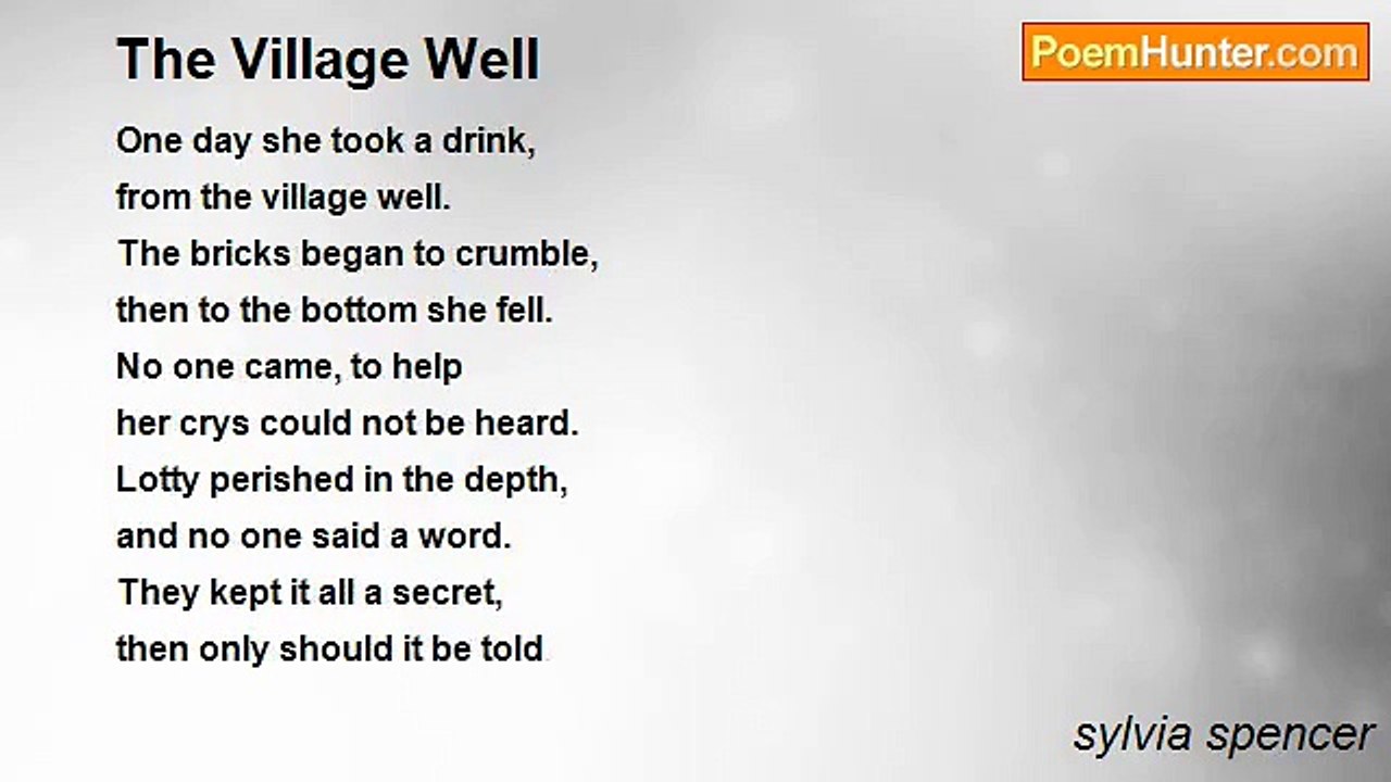 sylvia spencer - The Village Well
