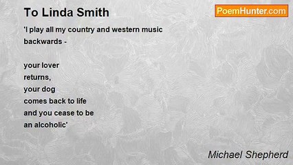 Michael Shepherd - To Linda Smith