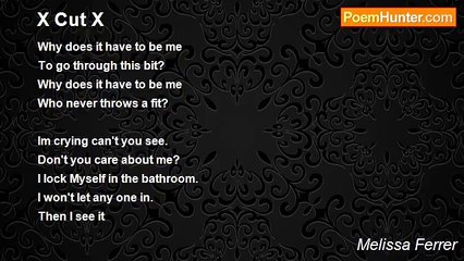 Melissa Ferrer - X Cut X