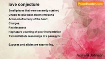 Howard Johnson - love conjecture