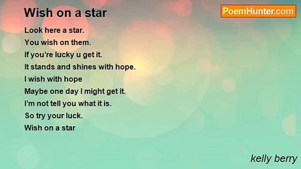 kelly berry - Wish on a star
