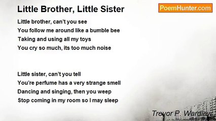 Trevor P. Wardlaw - Little Brother, Little Sister