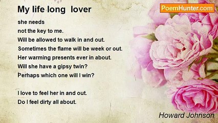 Howard Johnson - My life long  lover