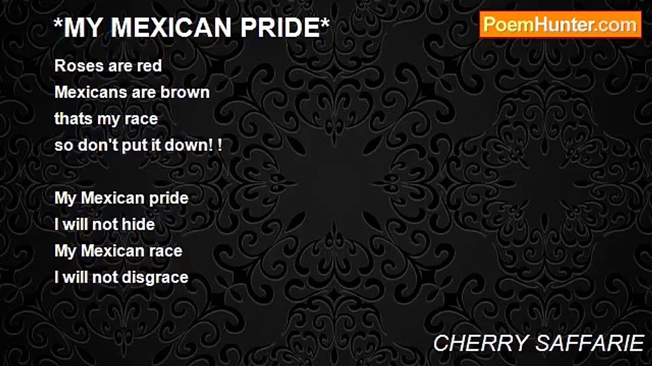 CHERRY SAFFARIE - *MY MEXICAN PRIDE*