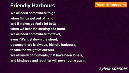 sylvia spencer - Friendly Harbours
