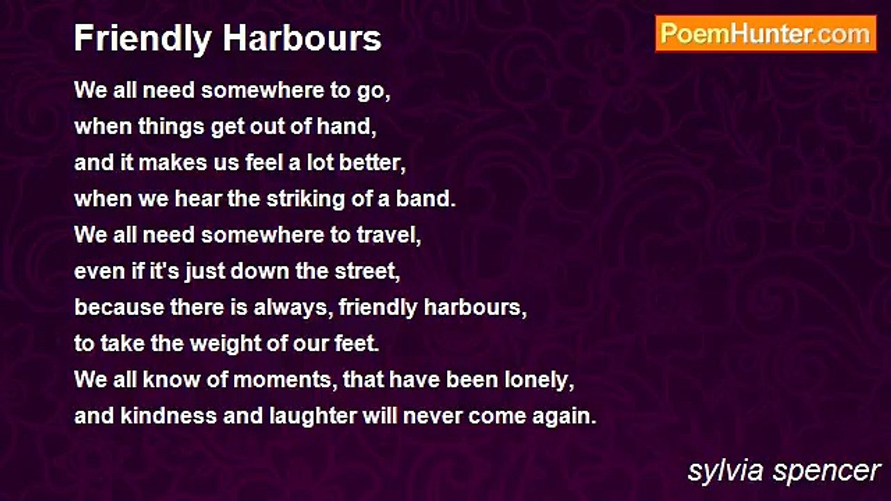 sylvia spencer - Friendly Harbours