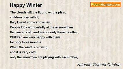 Valentin Gabriel Cristea - Happy Winter