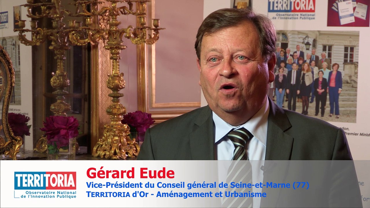 TERRITORIA 2014 : Gérard EUDE, Vice-Président du Conseil Général de Seine-et-Marne