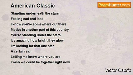 Victor Osorio - American Classic