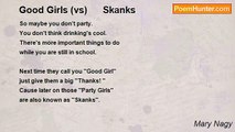 Mary Nagy - Good Girls (vs)      Skanks