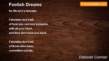 Deborah Cormier - Foolish Dreams