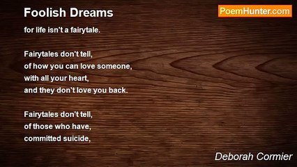 Deborah Cormier - Foolish Dreams