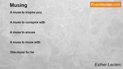 Esther Leclerc - Musing