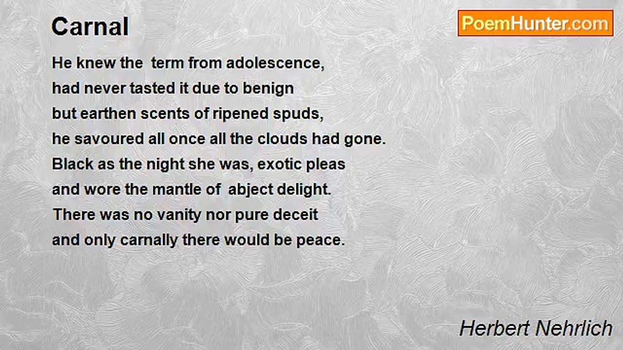 Herbert Nehrlich - Carnal