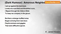 K. Jared Hosein - (Dark Humour)  Amorous Neighbours at the B&B