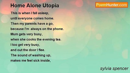 sylvia spencer - Home Alone Utopia