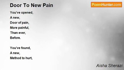 Aisha Sherazi - Door To New Pain