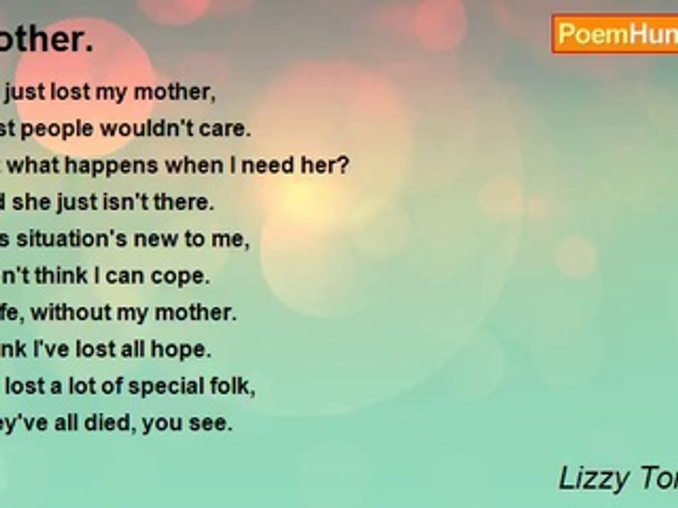 Lizzy Tomlinson - Mother.