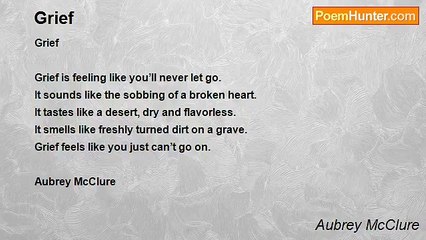 Aubrey McClure - Grief