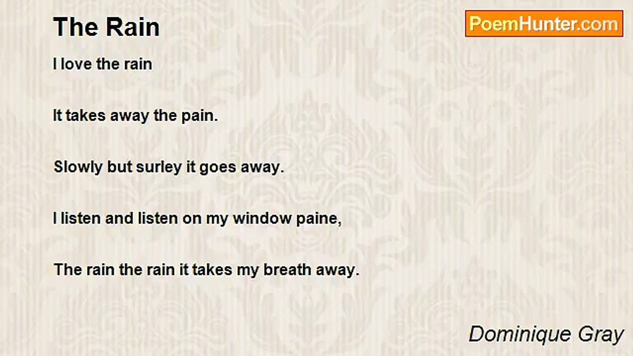 Dominique Gray - The Rain