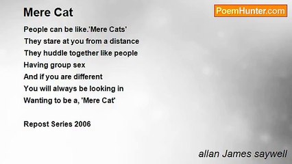 allan James saywell - Mere Cat
