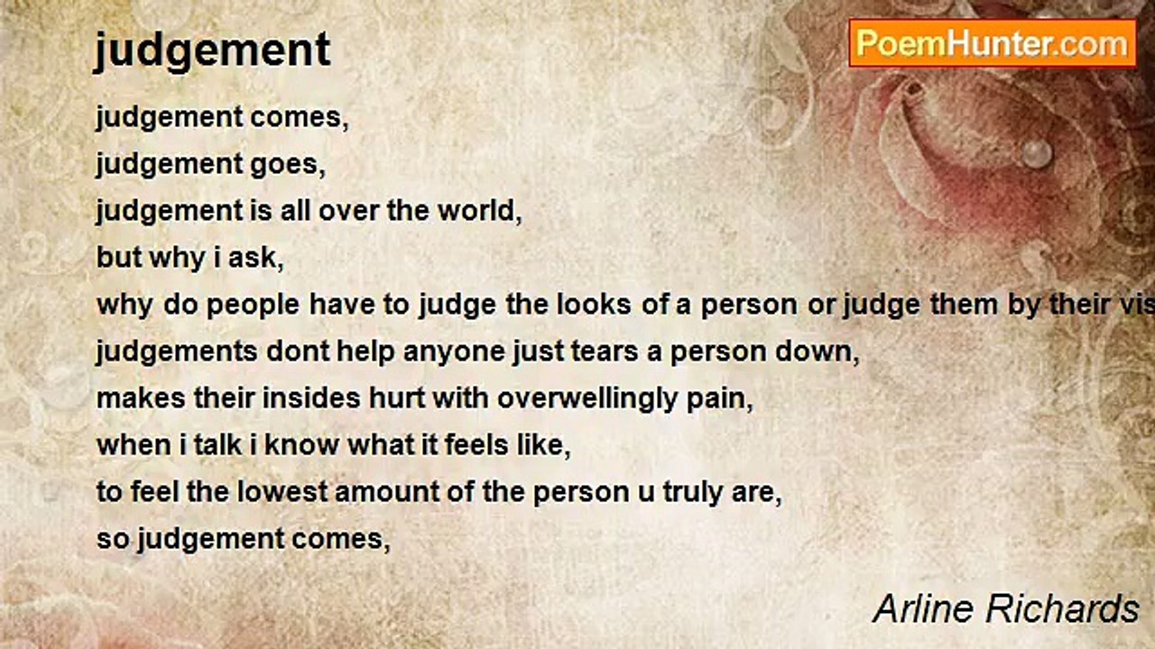 Arline Richards - judgement