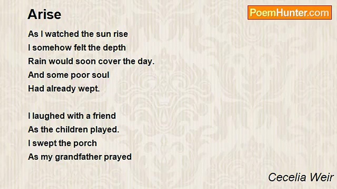 Cecelia Weir - Arise