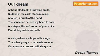 Deepa Thomas - Our dream
