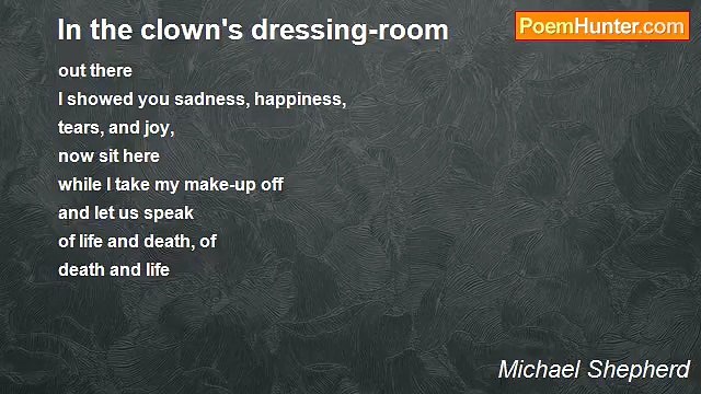 Michael Shepherd - In the clown's dressing-room