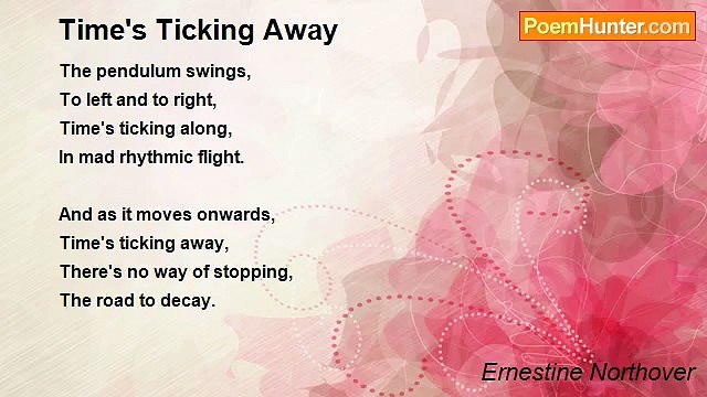 Ernestine Northover - Time's Ticking Away