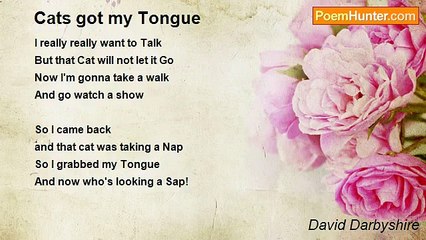 David Darbyshire - Cats got my Tongue